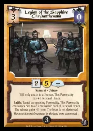 Legion of the Sapphire Chrysanthemum