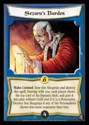 Sezaru's Burden