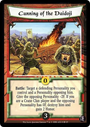 Cunning of the Daidoji (CF06)