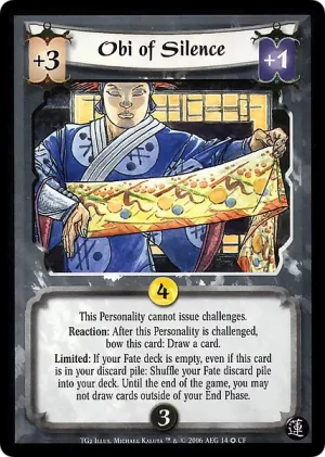 Obi of Silence (CF14)