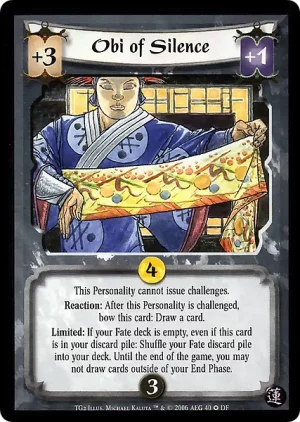 Obi of Silence (DF40)
