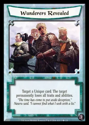 Wanderers Revealed