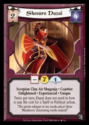 Shosuro Dazai XP