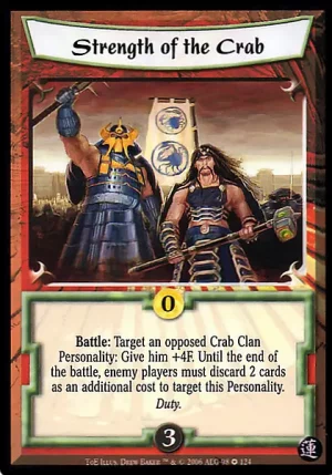 Strength of the Crab