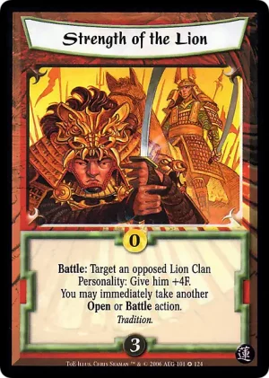 Strength of the Lion