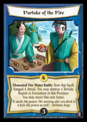 Partake of the Fire