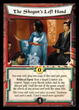 The Shogun's Left Hand