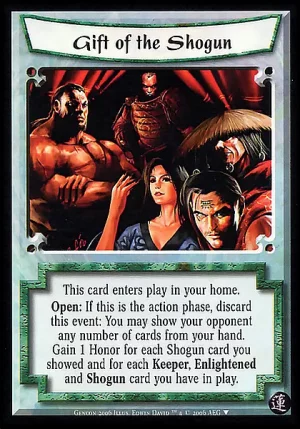 Gift of the Shogun