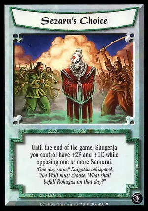 Sezaru's Choice