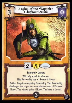 Legion of the Sapphire Chrysanthemum
