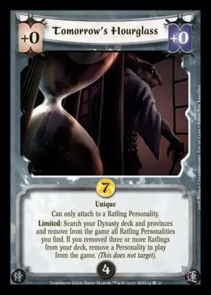 Tomorrow's Hourglass FOIL
