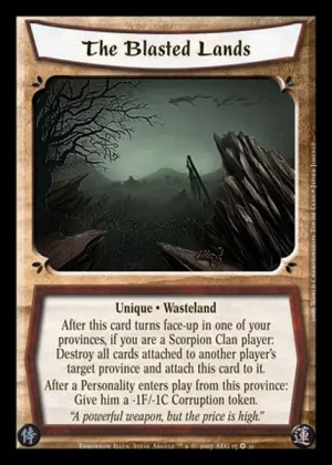 The Blasted Lands FOIL
