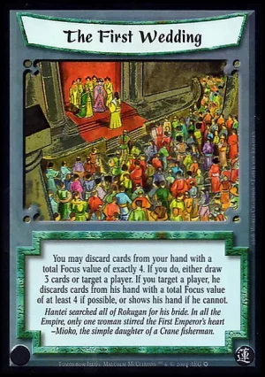 The First Wedding FOIL