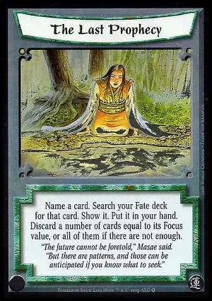 The Last Prophecy FOIL