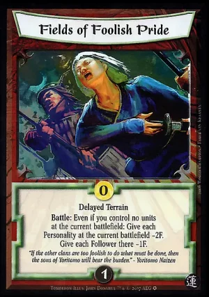 Fields of Foolish Pride FOIL