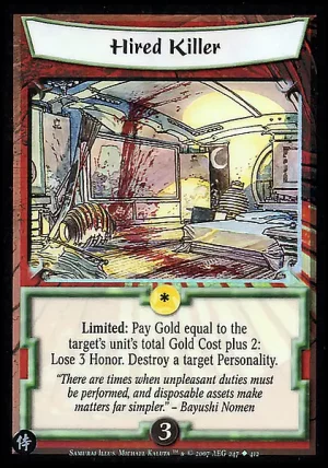 Hired Killer FOIL