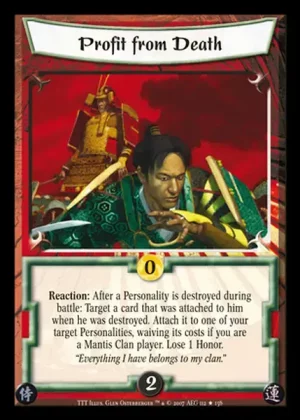 Profit from Death