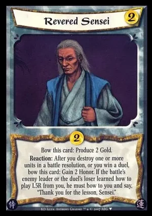 Revered Sensei ***UNRELEASED