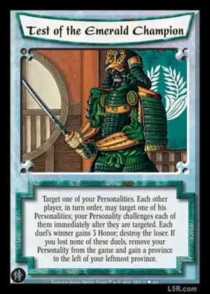 Test of the Emerald Champion