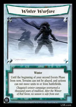 Winter Warfare FOIL