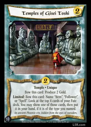 Temples of Gisei Toshi