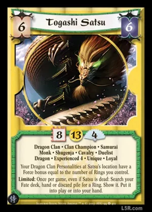 Togashi Satsu XP4