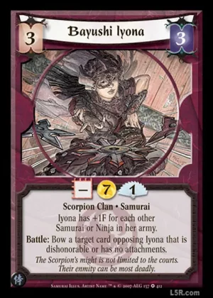 Bayushi Iyona
