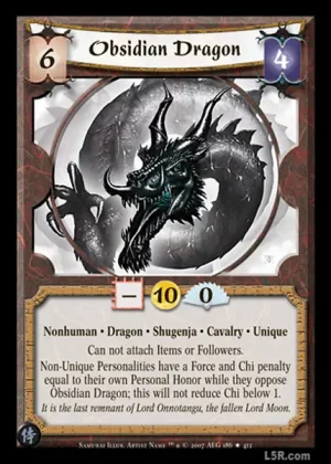 Obsidian Dragon