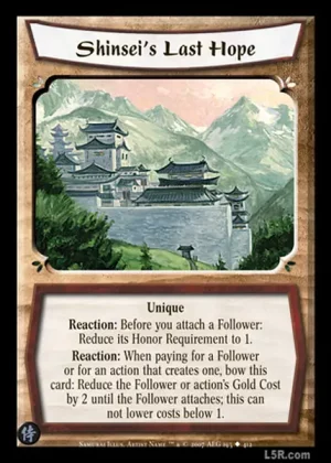 Shinsei’s Last Hope