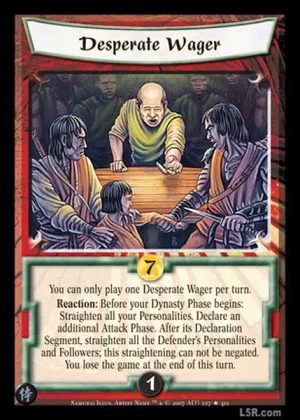 Desperate Wager