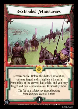 Extended Maneuvers