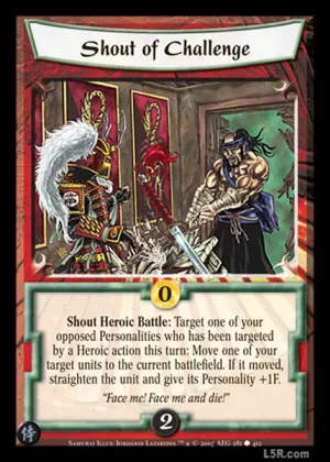 Shout of Challenge