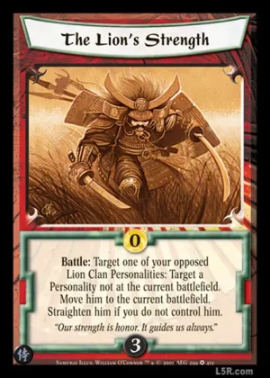 The Lion’s Strength