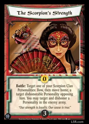 The Scorpion’s Strength