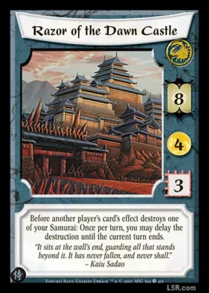 Razor of the Dawn Castle