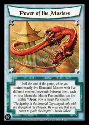 Power of the Masters