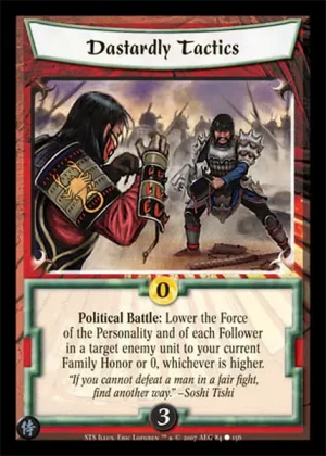 Dastardly Tactics
