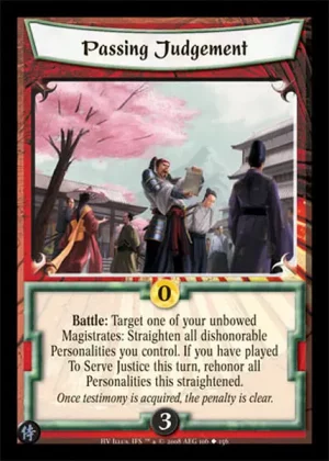 Passing Judgment