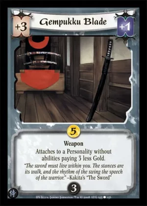 Gempukku Blade