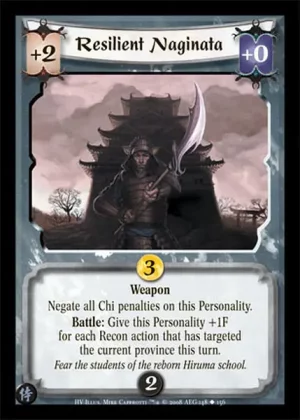Resilient Naginata