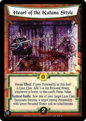 Heart of the Katana Style (STS)