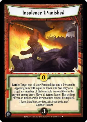 Insolence Punished (KD)
