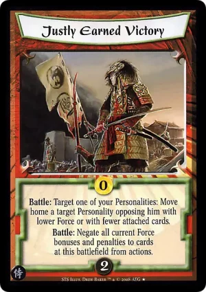 Justly Earned Victory (STS)