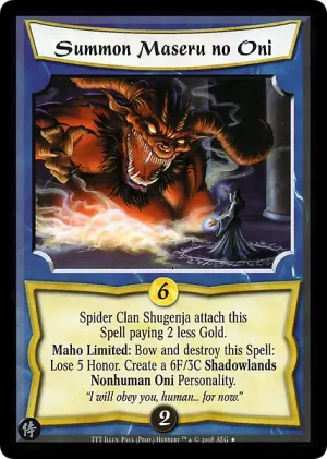 Summon Maseru no Oni (TTT)