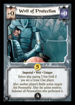 Writ of Protection