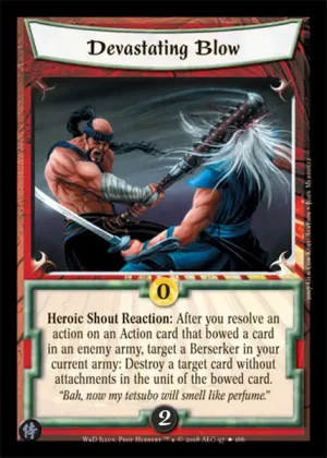 Devastating Blow