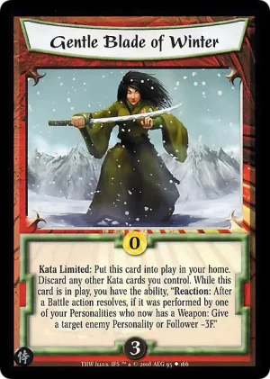 Gentle Blade of Winter