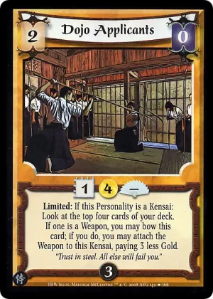 Dojo Applicants
