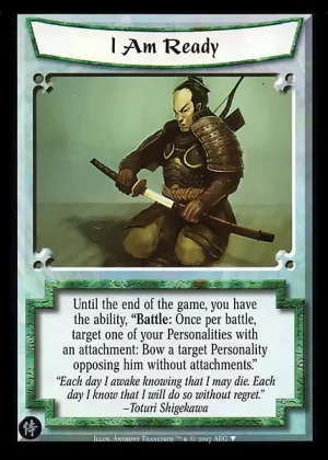 I Am Ready ***ALT ART