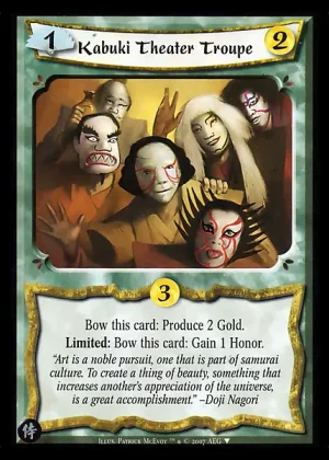 Kabuki Theater Troupe ***ALT ART